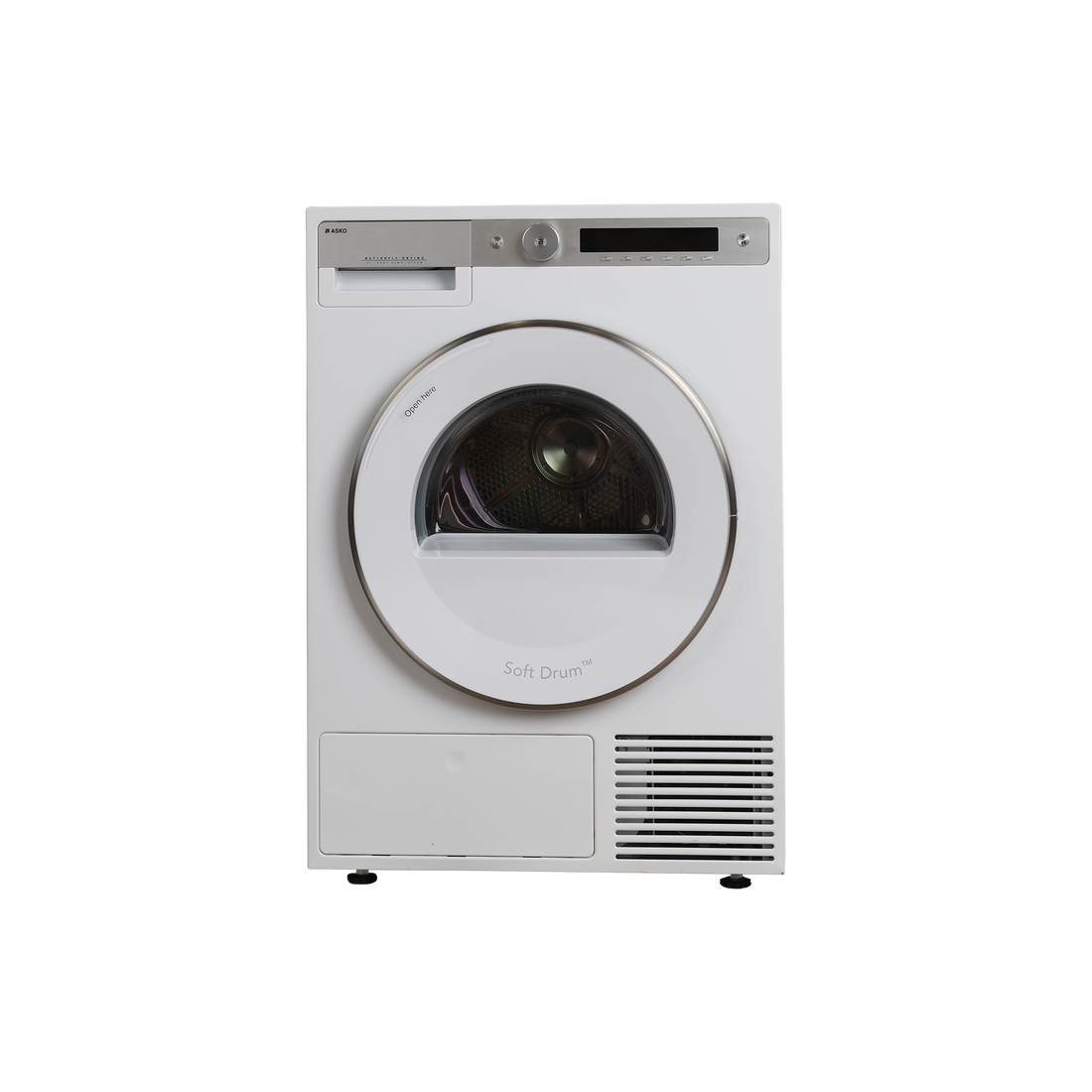 Seche-Linge Pompe À Chaleur 11 kg Reconditionné ASKO T611HX.W : vue de face