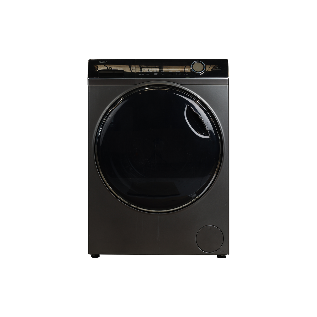 Lave-Linge Sechant 8 kg Reconditionné HAIER HWD80-B14979S : vue de face