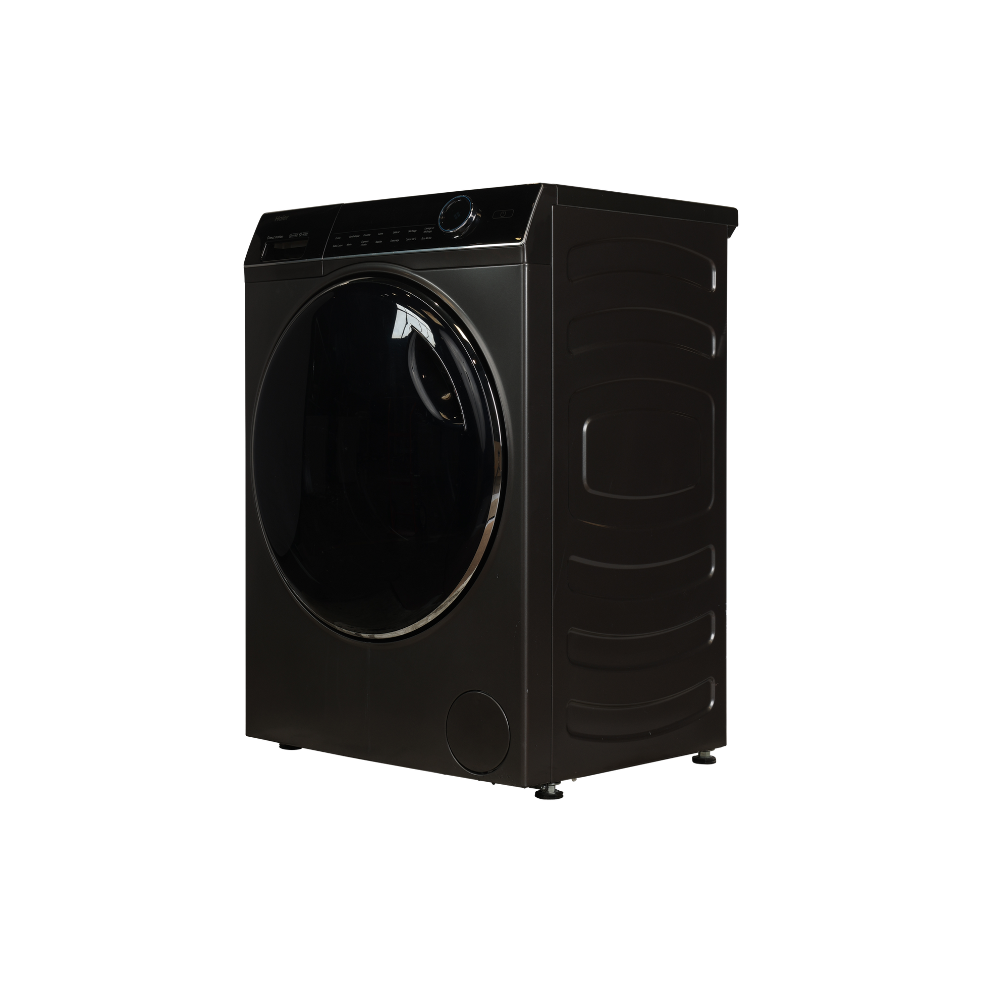 Lave-Linge Sechant 8 kg Reconditionné HAIER HWD80-B14979S : vue du côté droit