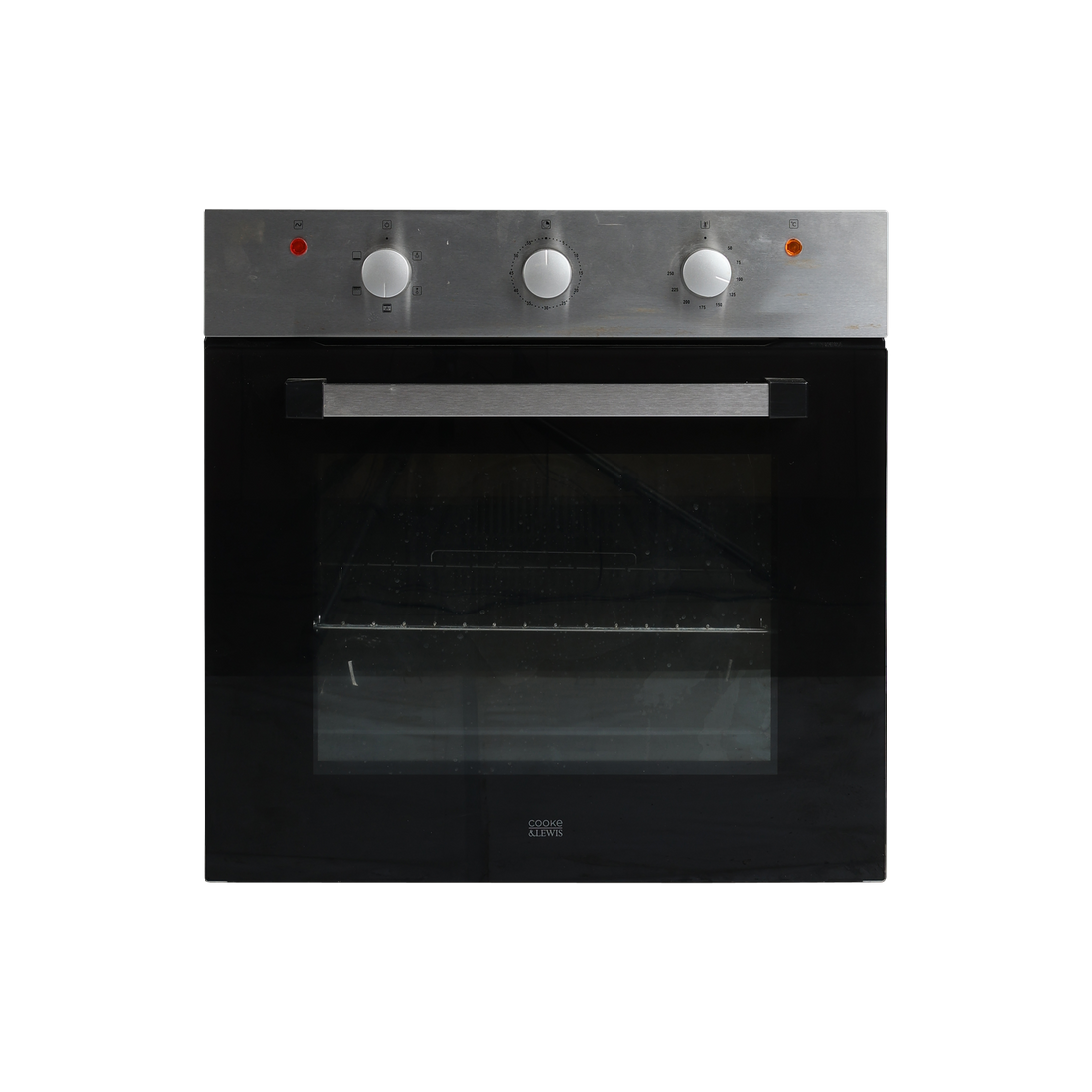 Four Chaleur Tournante 60 L Reconditionné COOKE & LEWIS OVFO60 : vue de face
