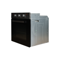 Four Chaleur Tournante 60 L Reconditionné COOKE & LEWIS OVFO60 : vue du côté droit