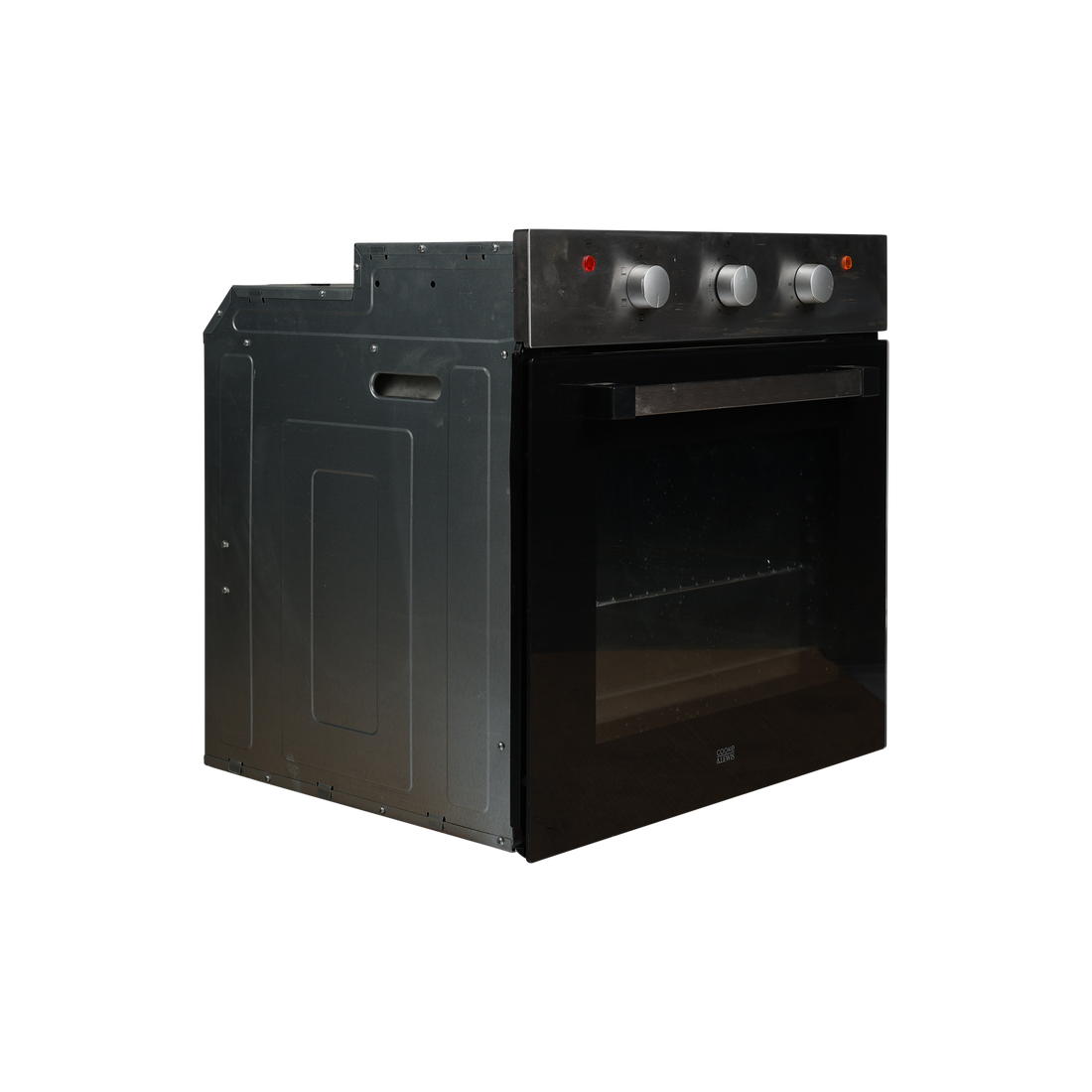 Four Chaleur Tournante 60 L Reconditionné COOKE & LEWIS OVFO60 : vue du côté gauche