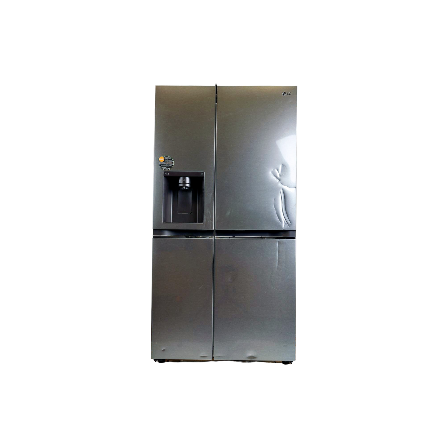 Réfrigérateur Américain 635 L Reconditionné LG GSLV80DSLF : vue de face