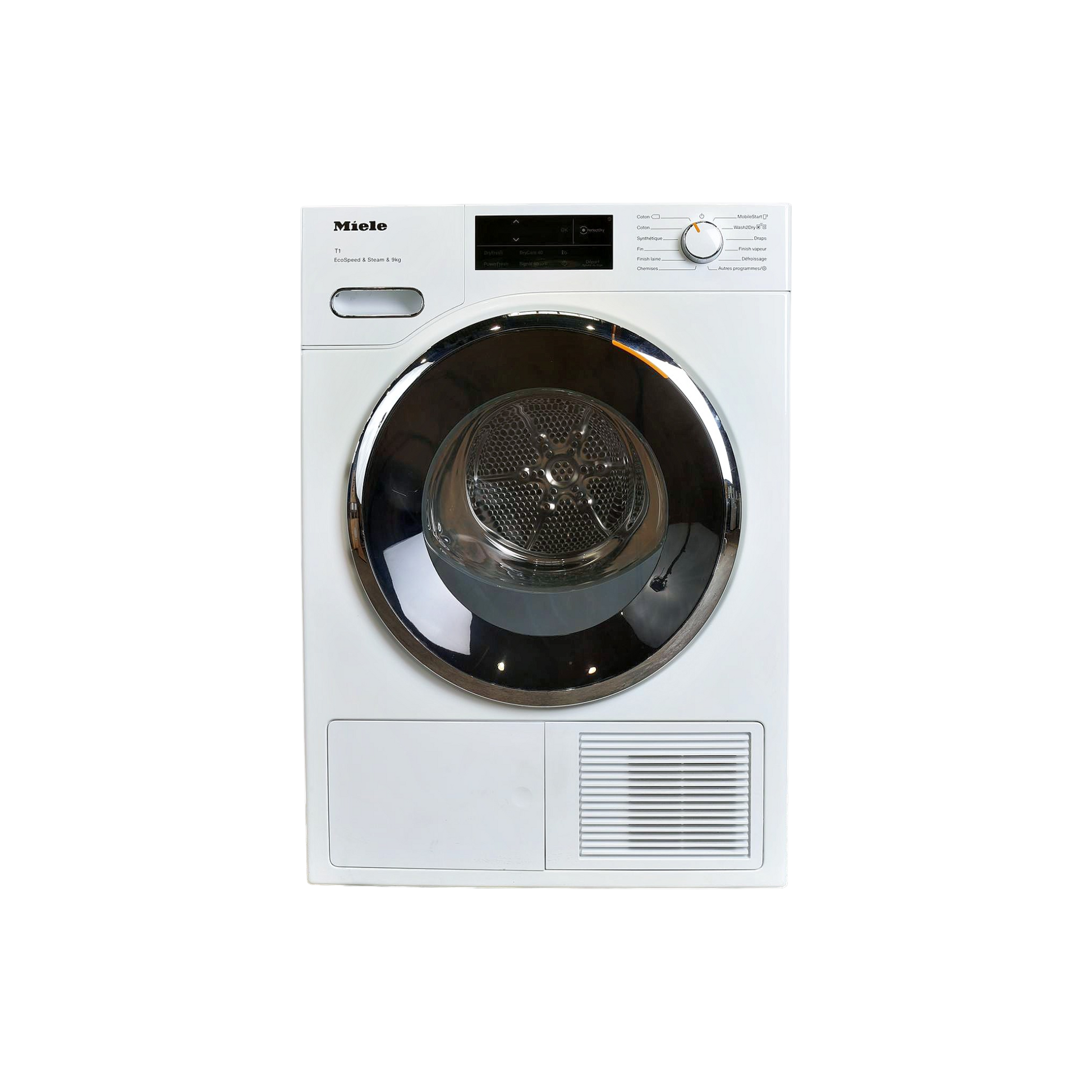Seche-Linge Pompe À Chaleur 9 kg Reconditionné MIELE TWL 780 WP : vue de face