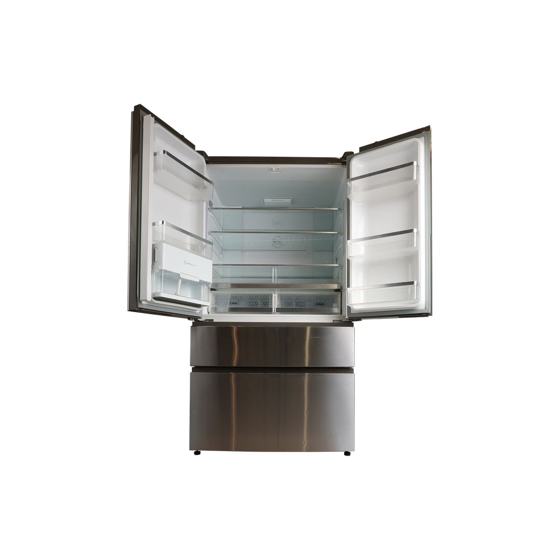 Réfrigérateur Multi-Portes 685 L Reconditionné HAIER HB25FSSAAA : vue de l'intérieur
