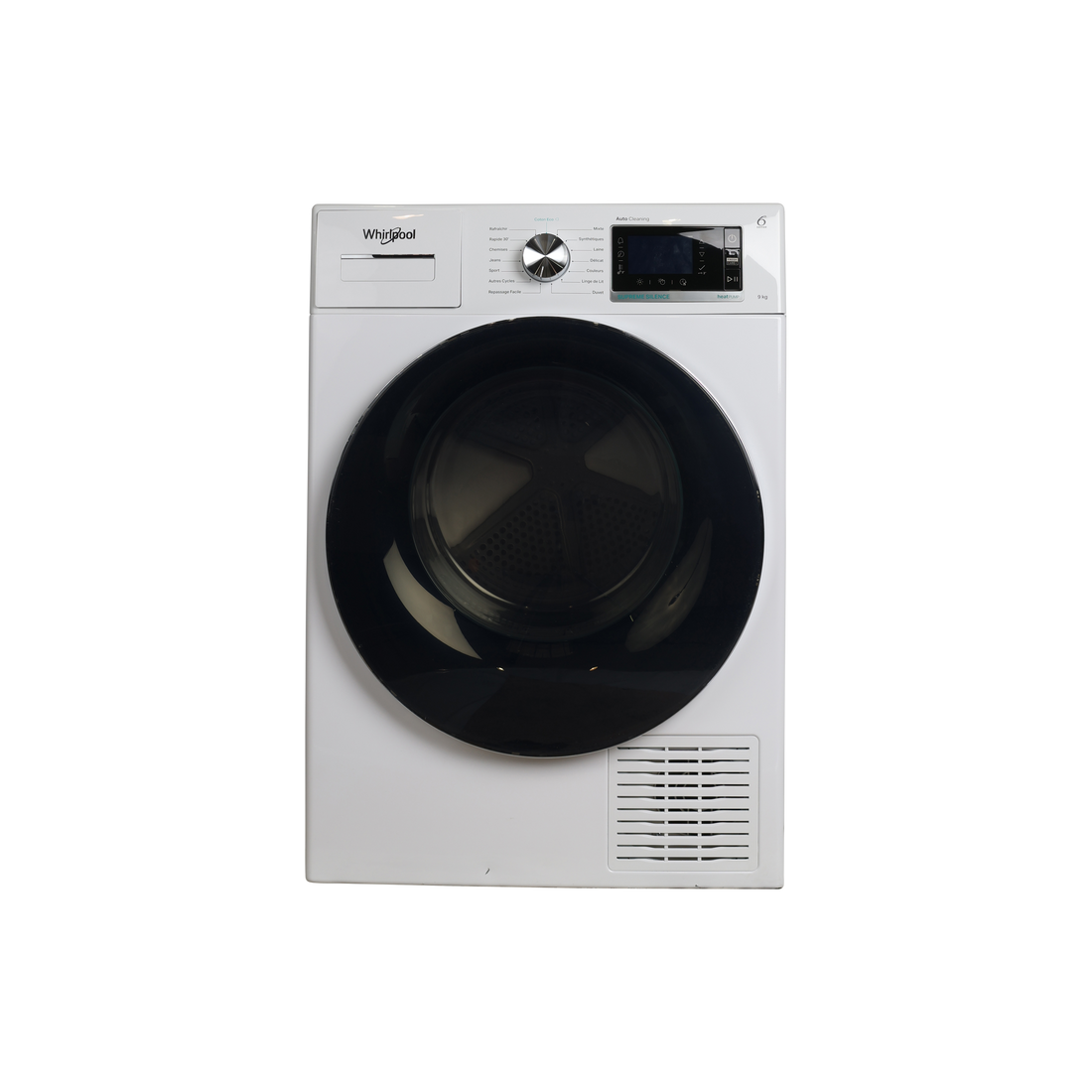 Seche-Linge Pompe À Chaleur 9 kg Reconditionné WHIRLPOOL W7D93WRFR : vue de face
