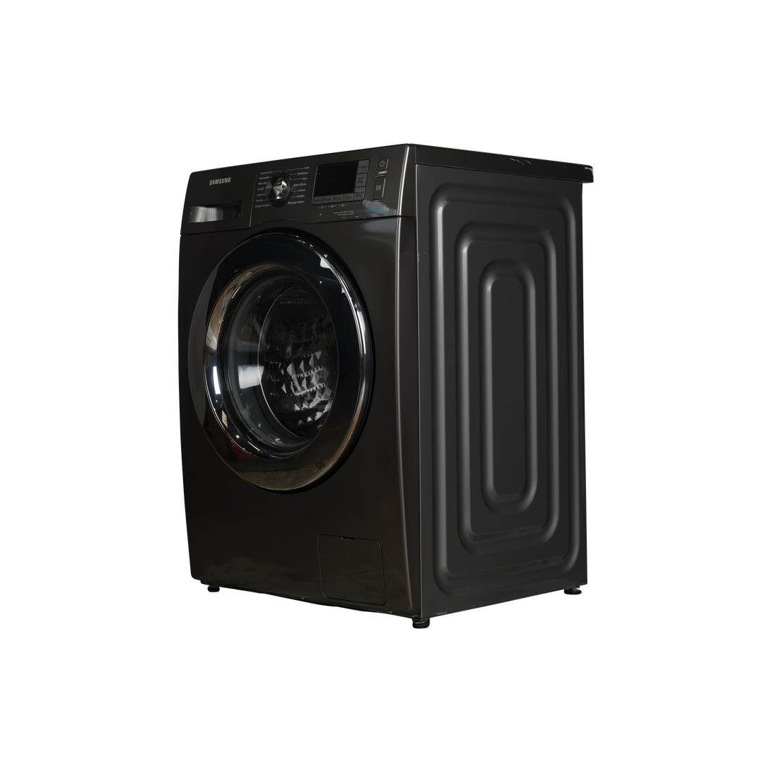 Lave-Linge Hublot 7 kg Reconditionné SAMSUNG WF70F5E5W4X : vue du côté gauche