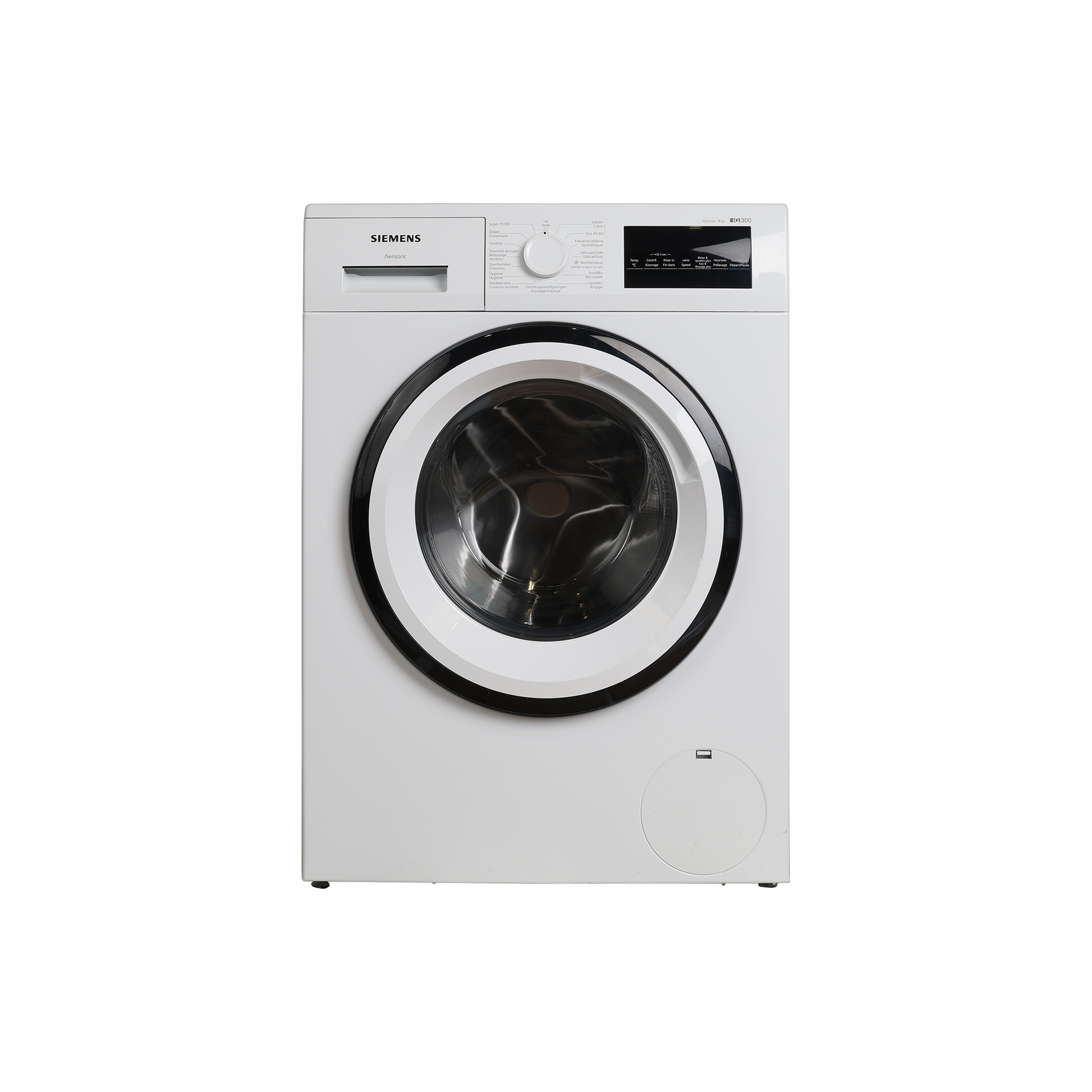 Lave-Linge Hublot 8 kg Reconditionné SIEMENS WM14N27AFG : vue de face