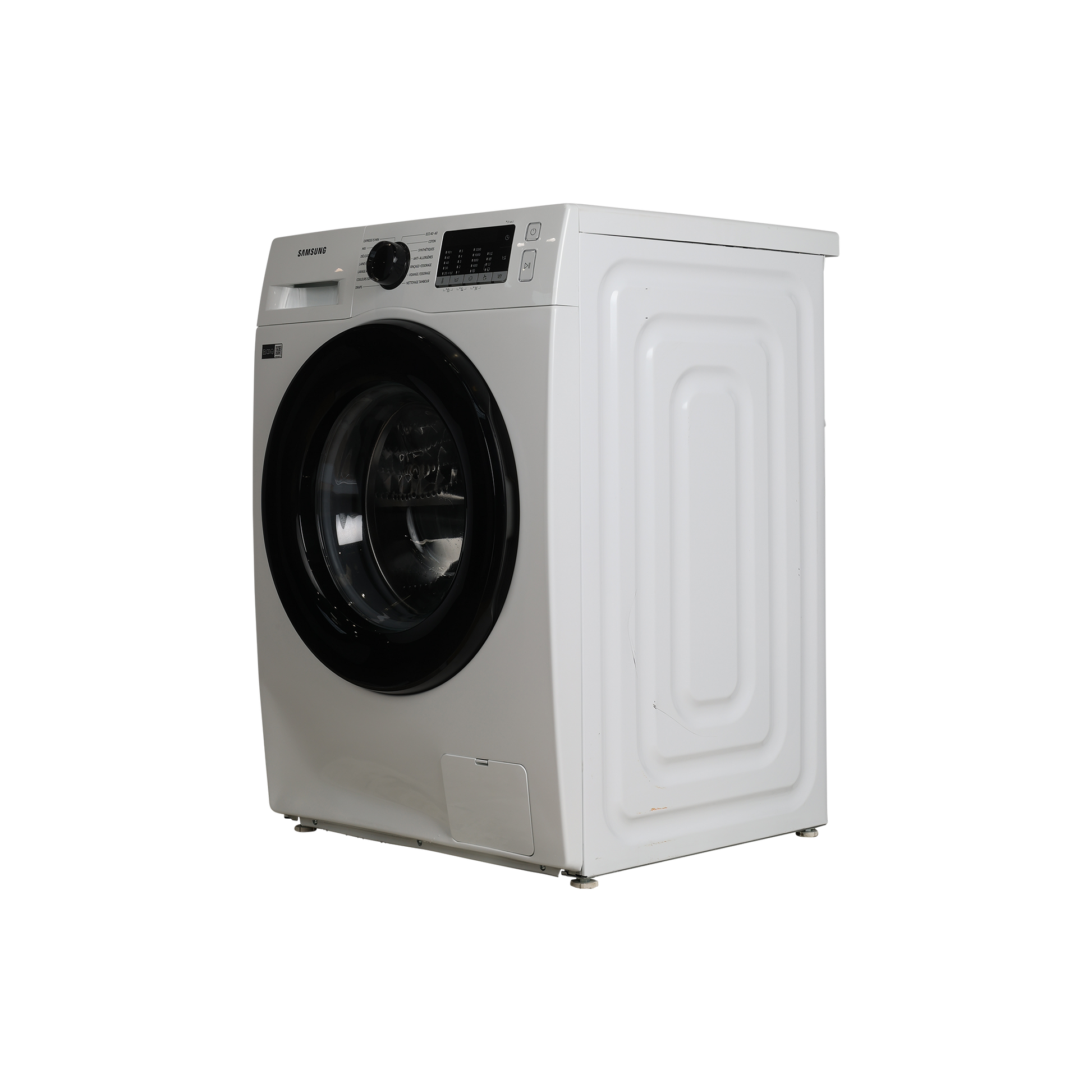 Lave-Linge Hublot 9 kg Reconditionné SAMSUNG WW90TA026AE : vue du côté droit