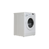 Lave-Linge Hublot 10 kg Reconditionné INDESIT BWA101283XWFRN : vue du côté gauche