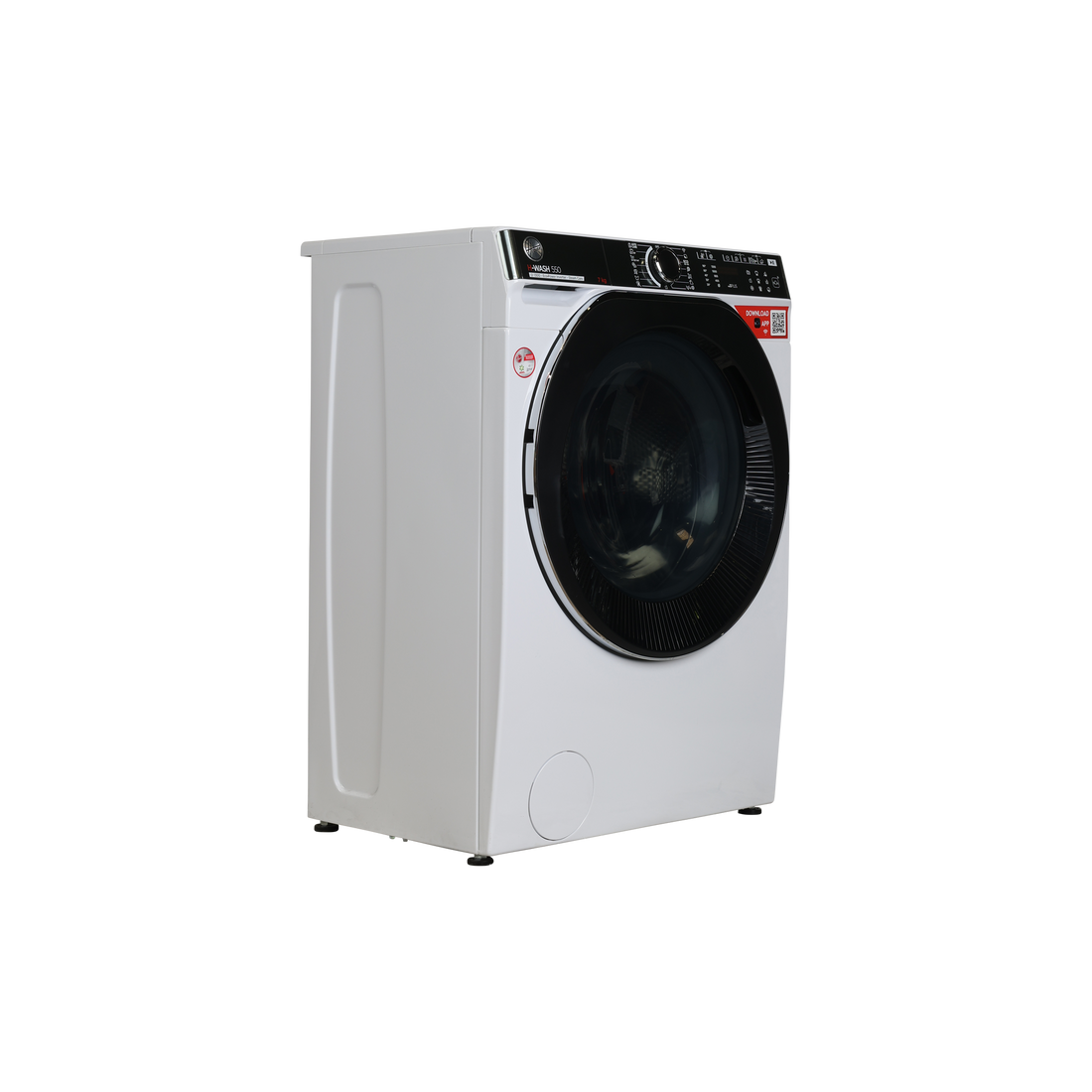 Lave-Linge Hublot 7 kg Reconditionné HOOVER H5WPB437AMBC/1-S : vue du côté gauche