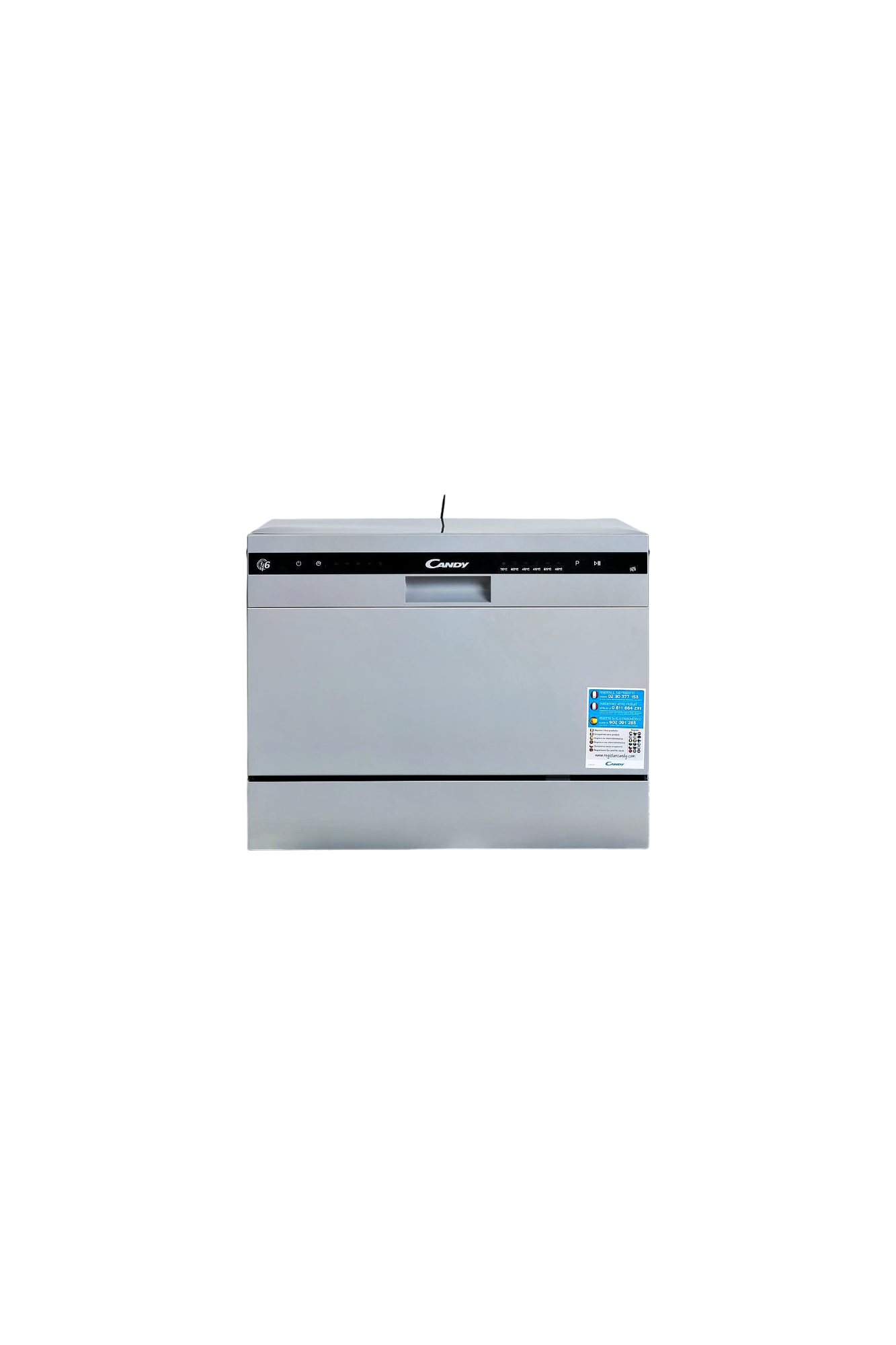 Lave-Vaisselle Pose Libre 6 Cvts Reconditionné CANDY CDCP6S : détails