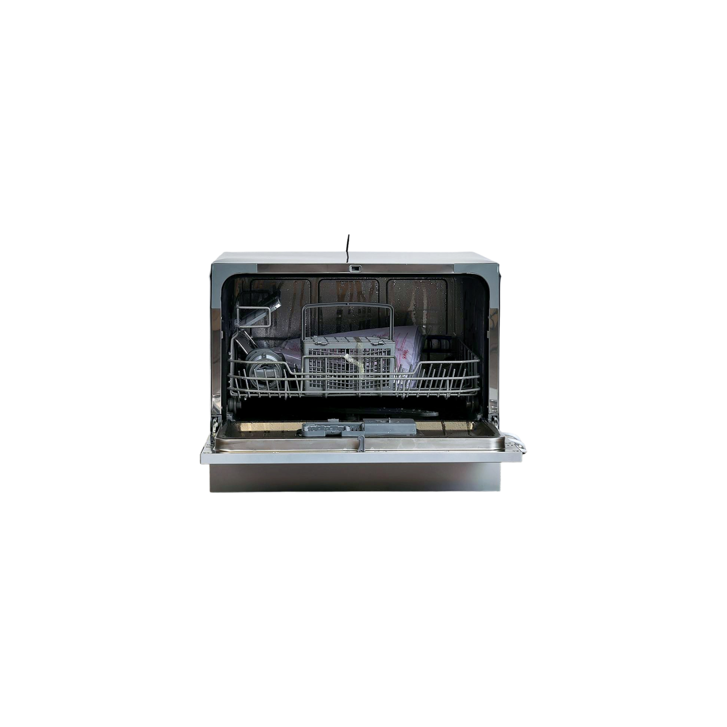 Lave-Vaisselle Pose Libre 6 Cvts Reconditionné CANDY CDCP6S : vue de l'intérieur
