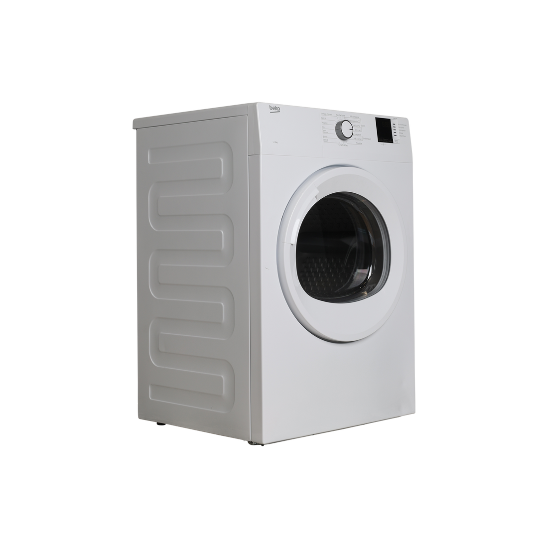 Seche-Linge Evacuation 8 kg Reconditionné BEKO DA8013PA : vue du côté gauche