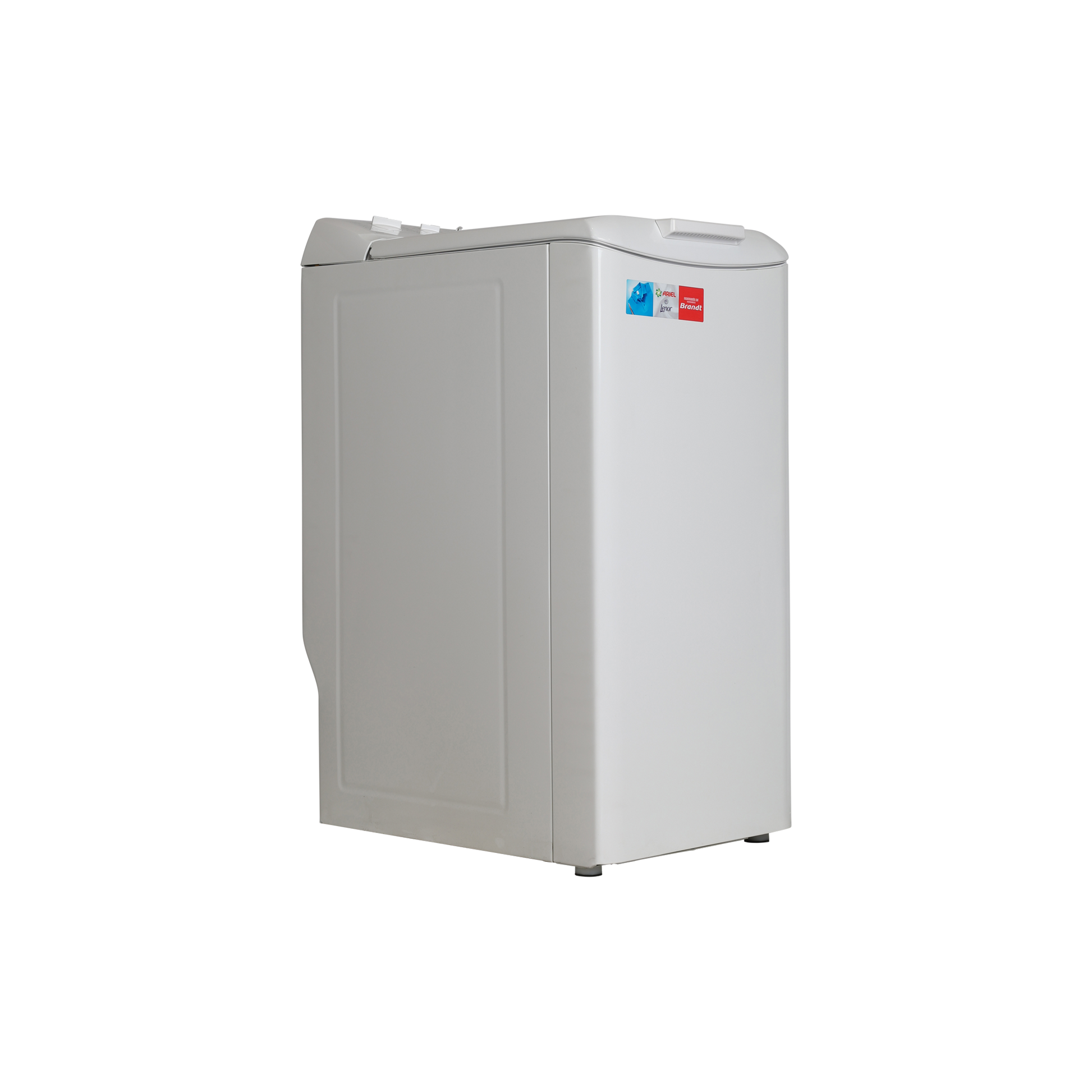 Lave-Linge Top 6.5 kg Reconditionné BRANDT BT652AT : vue du côté gauche