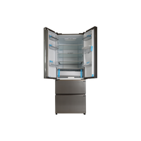 Réfrigérateur Multi-Portes 444 L Reconditionné HAIER HFR5719EWMG : vue de l'intérieur