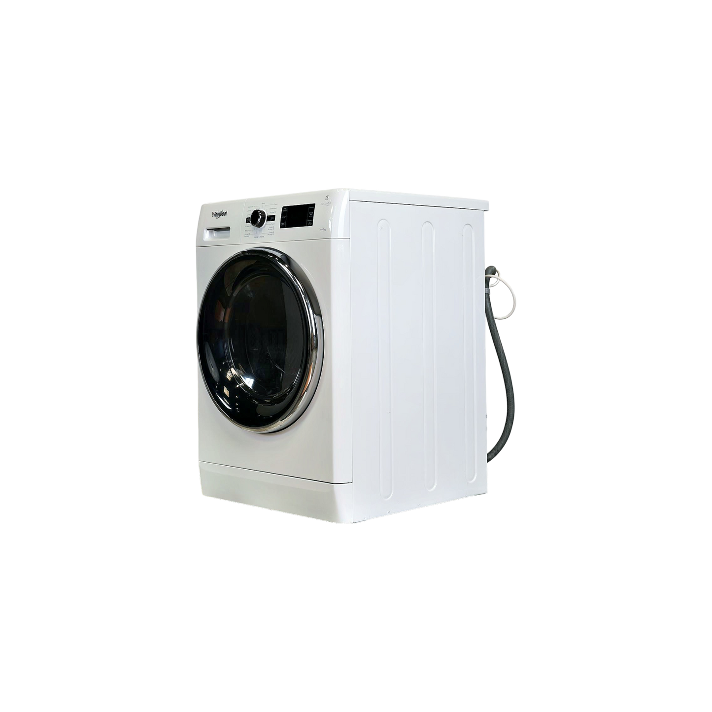Lave-Linge Sechant 9 kg Reconditionné WHIRLPOOL FWDG97168BXFR : vue du côté droit