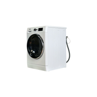 Lave-Linge Sechant 9 kg Reconditionné WHIRLPOOL FWDG97168BXFR : vue du côté droit