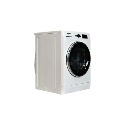 Lave-Linge Sechant 9 kg Reconditionné WHIRLPOOL FWDG97168BXFR : vue du côté gauche