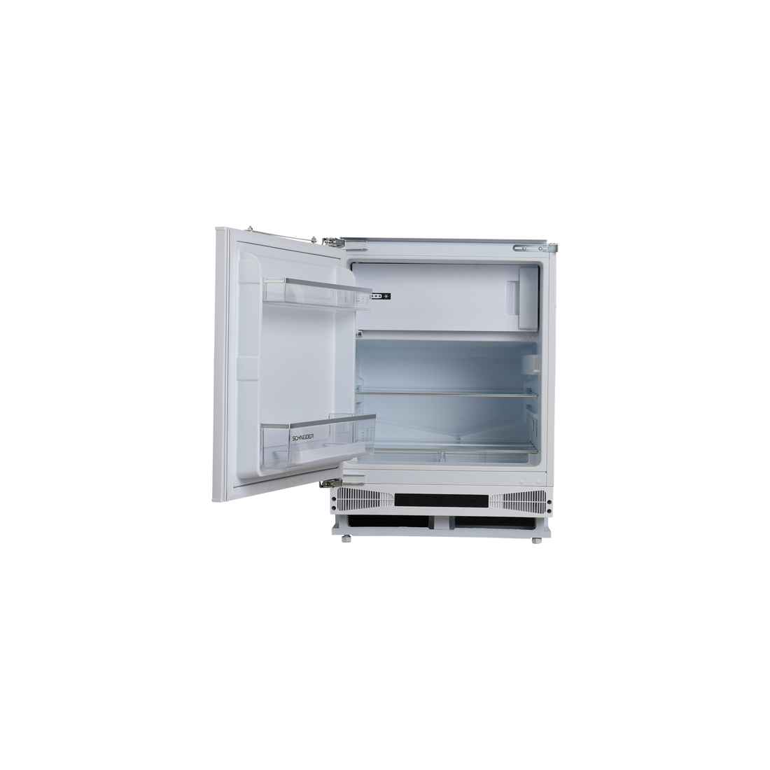 Réfrigérateur Encastrable 111 L Reconditionné SCHNEIDER SCRF482SEF : vue de l'intérieur