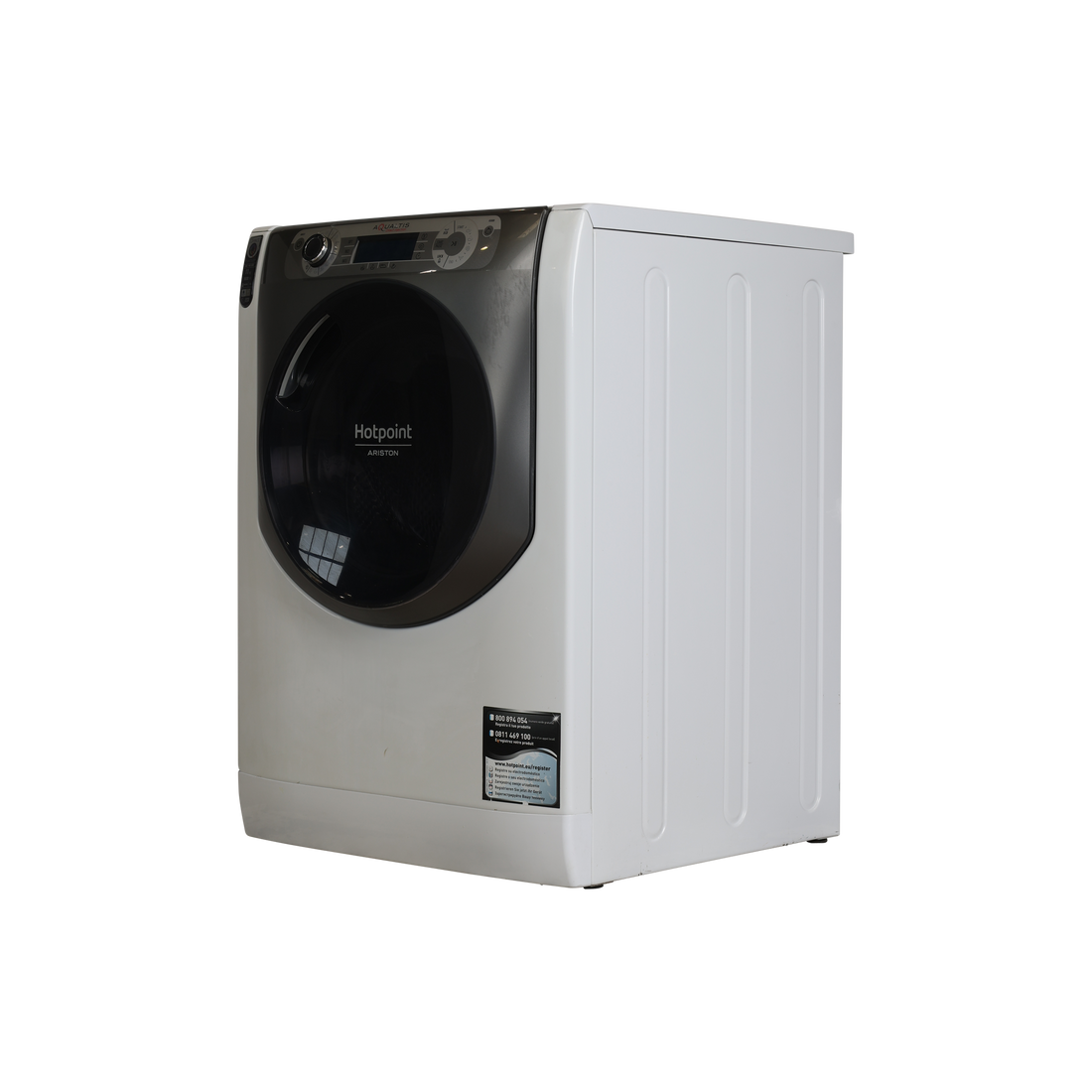 Lave-Linge Hublot 11 kg Reconditionné HOTPOINT AQ114D 69D EU/A : vue du côté droit