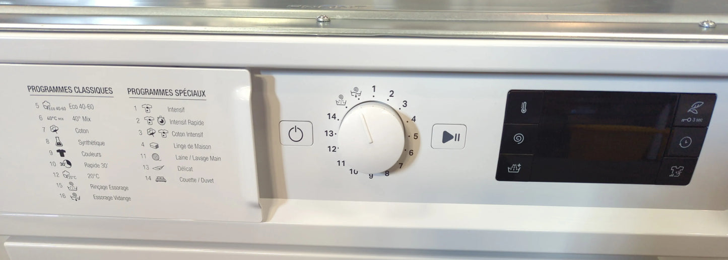 Lave-Linge Hublot 8 kg Reconditionné ESSENTIEL B EELF814-1B