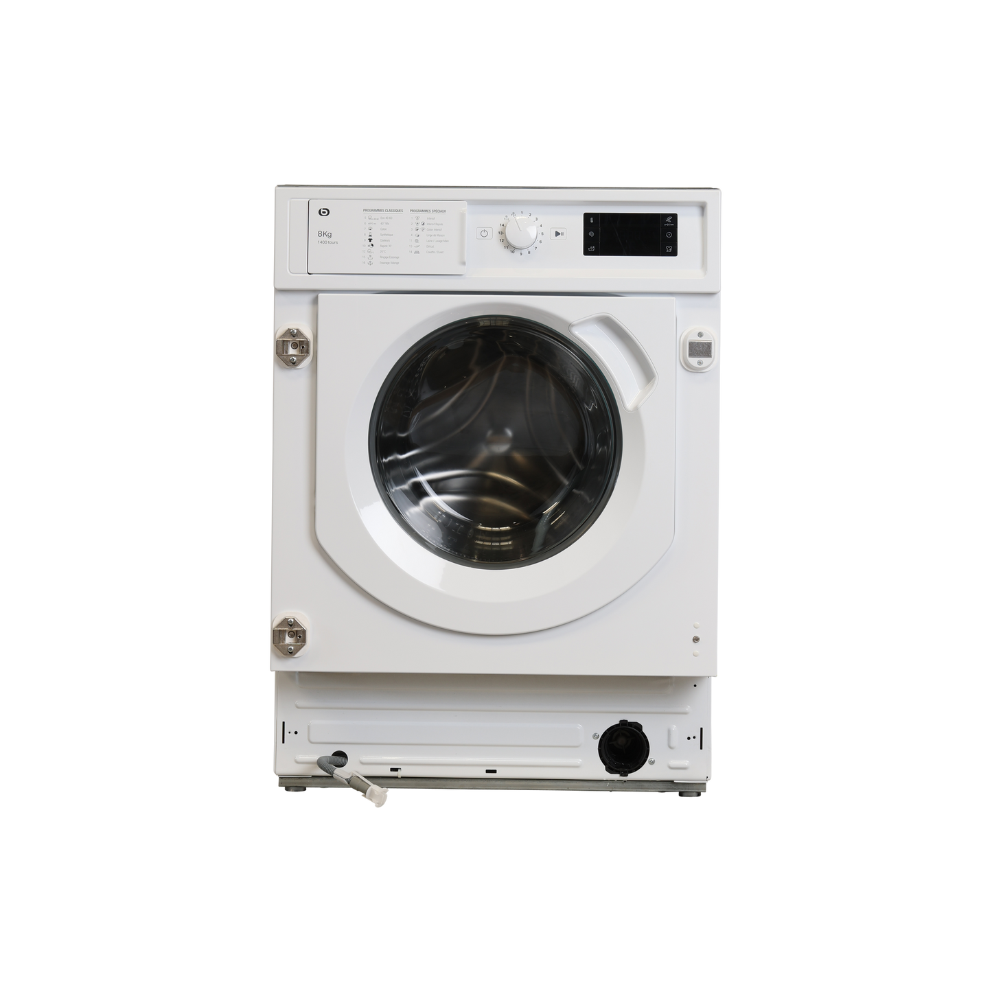 Lave-Linge Hublot 8 kg Reconditionné ESSENTIEL B EELF814-1B : vue de face