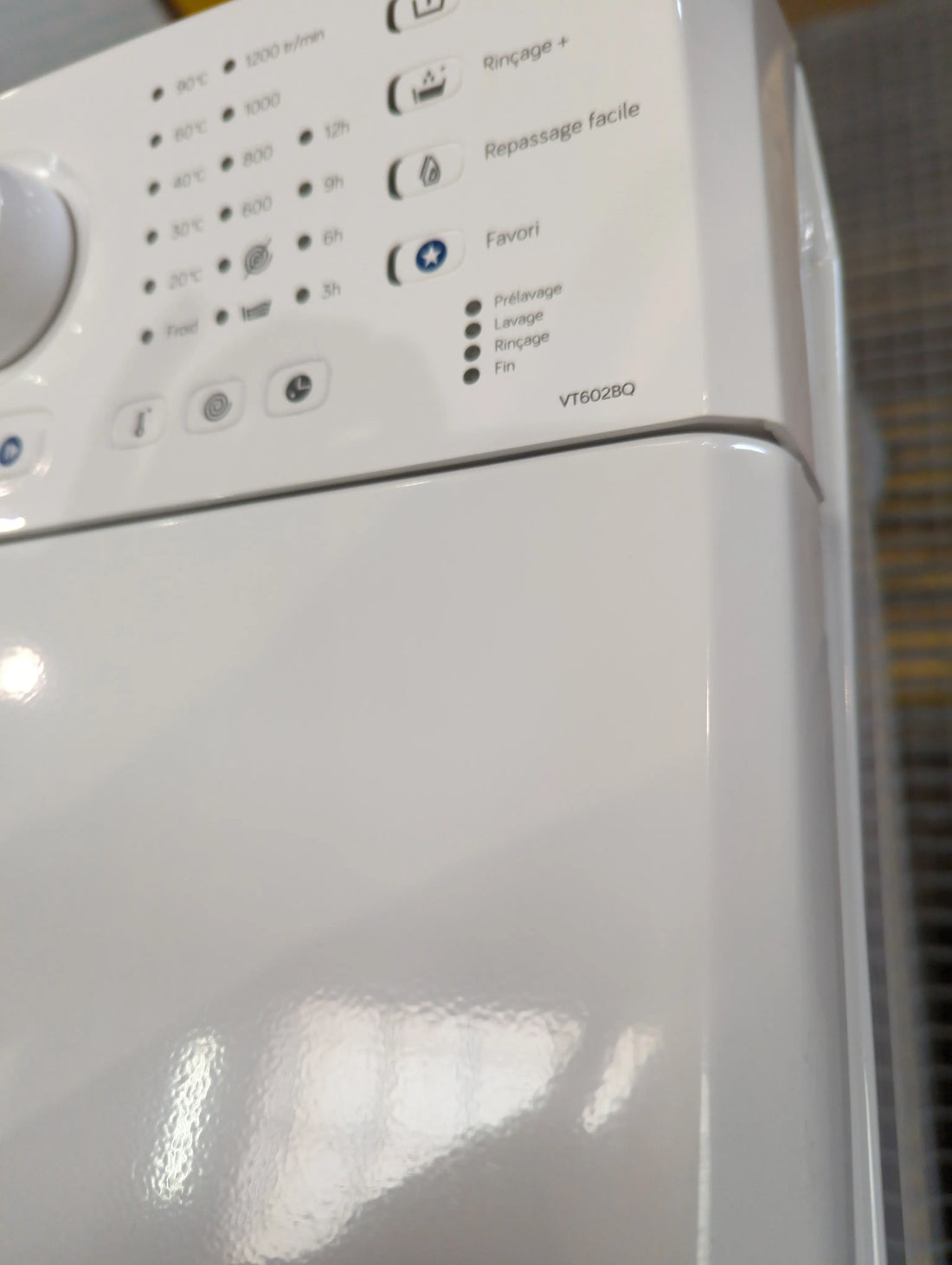 Lave-Linge Top 6 kg Reconditionné VEDETTE VT602BQ : détails