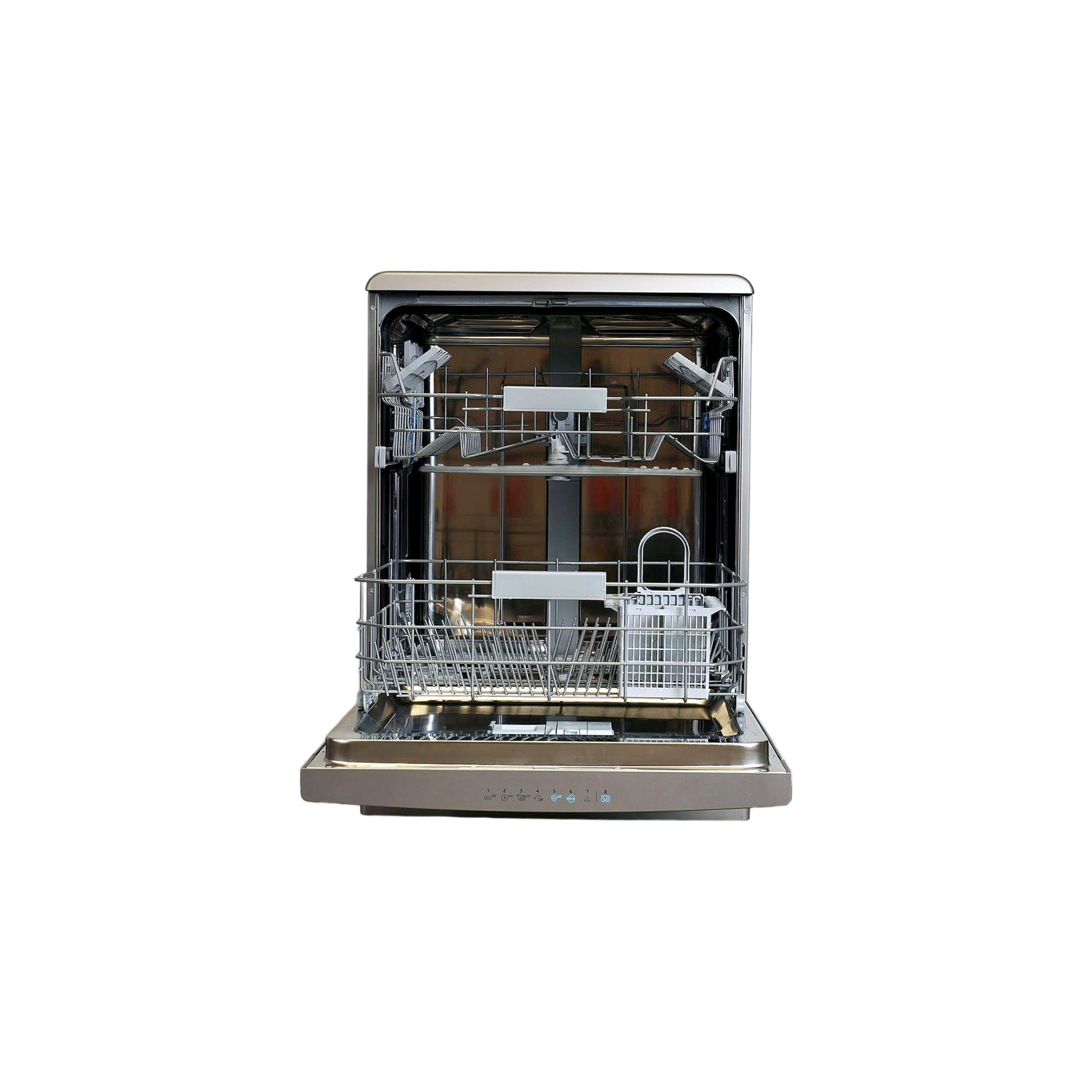 Lave-Vaisselle Pose Libre 14 Cvts Reconditionné INDESIT DFO 3C26 X : vue de l'intérieur