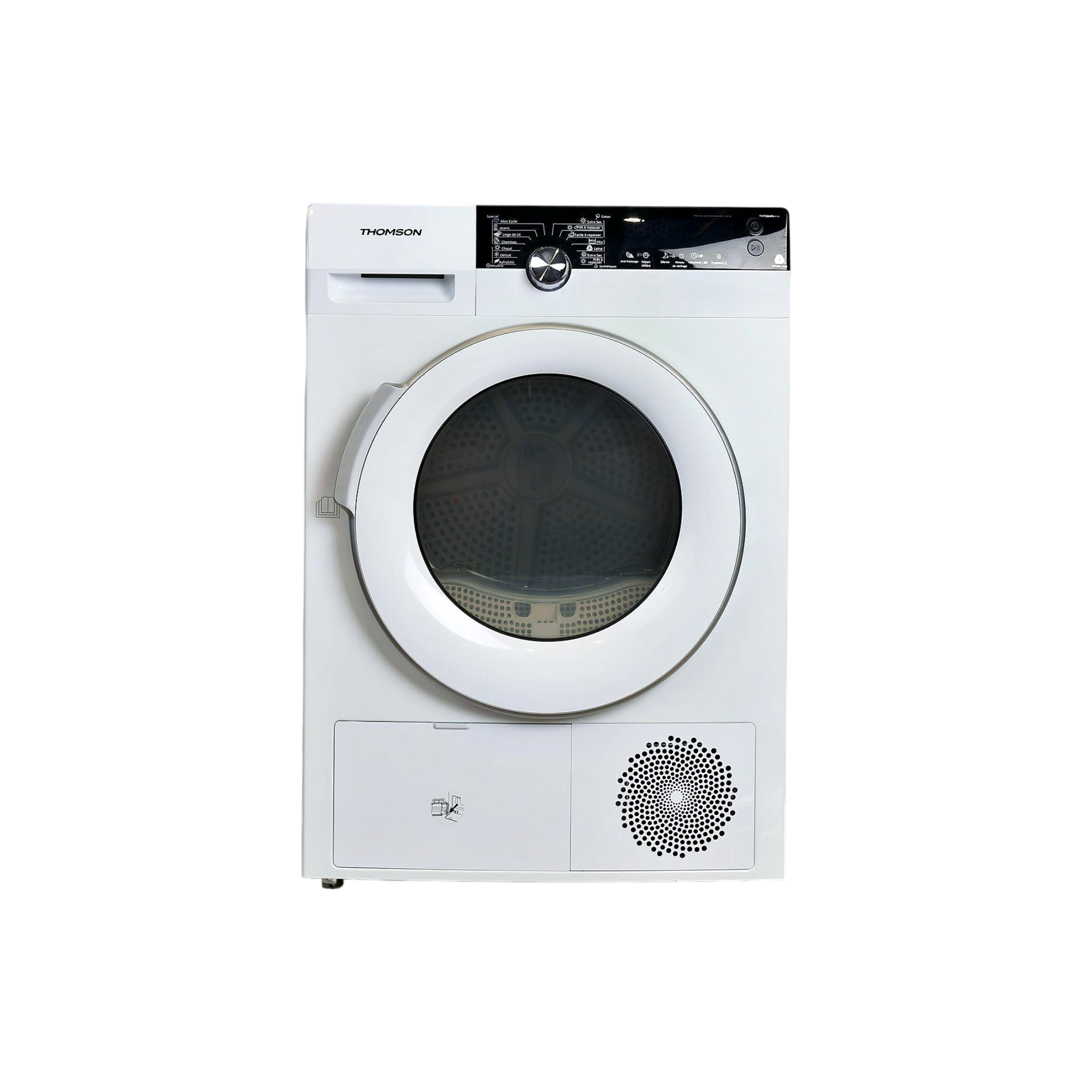 Seche-Linge Pompe À Chaleur 8 kg Reconditionné THOMSON THTD8HPA+++ : vue de face