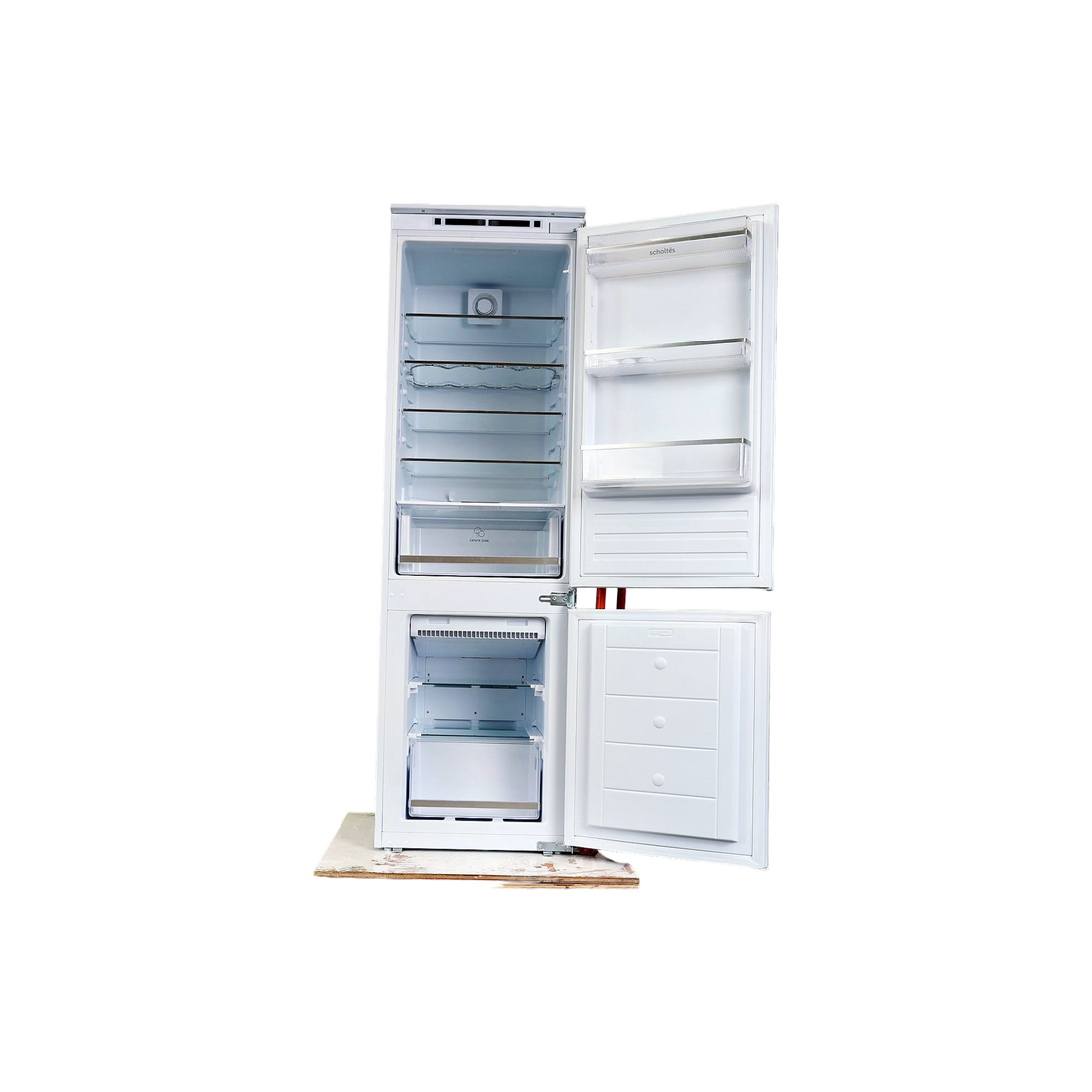 Réfrigérateur Encastrable 246 L Reconditionné SCHOLTES SORC9246F : vue de l'intérieur