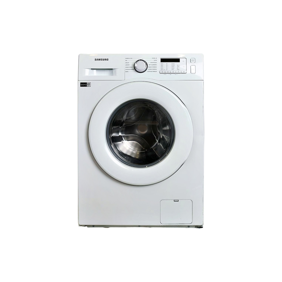 Lave-Linge Hublot 8 kg Reconditionné SAMSUNG WW80TA046TH : vue de face