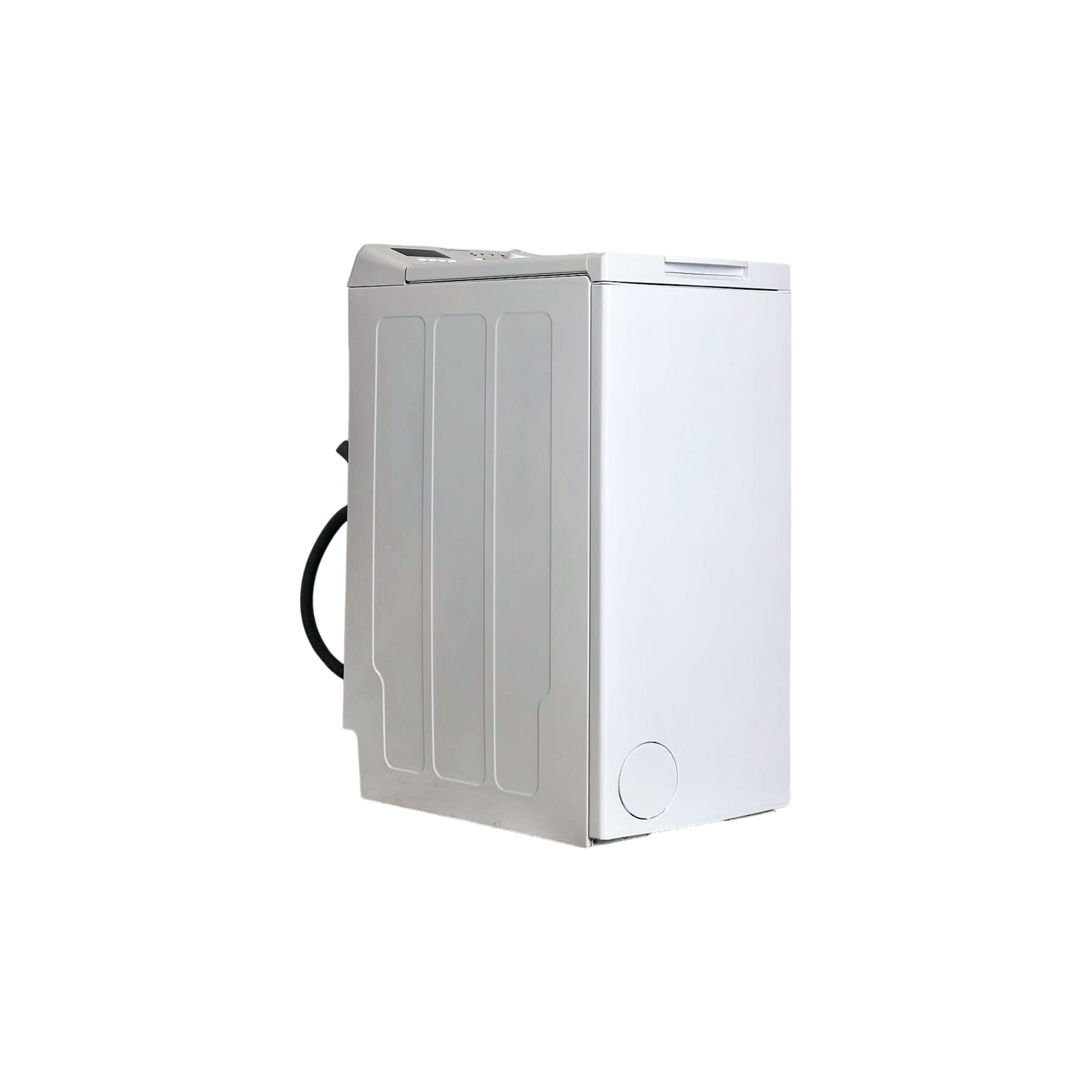 Lave-Linge Top 7 kg Reconditionné INDESIT BTWS72200FR/N : vue du côté gauche