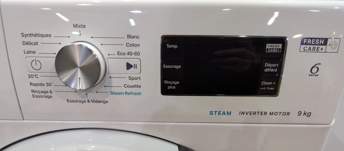 Lave-Linge Hublot 9 kg Reconditionné WHIRLPOOL FFBS9469WVFR