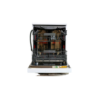 Lave-Vaisselle Pose Libre 14 Cvts Reconditionné WHIRLPOOL WFC3C33PF : vue de l'intérieur