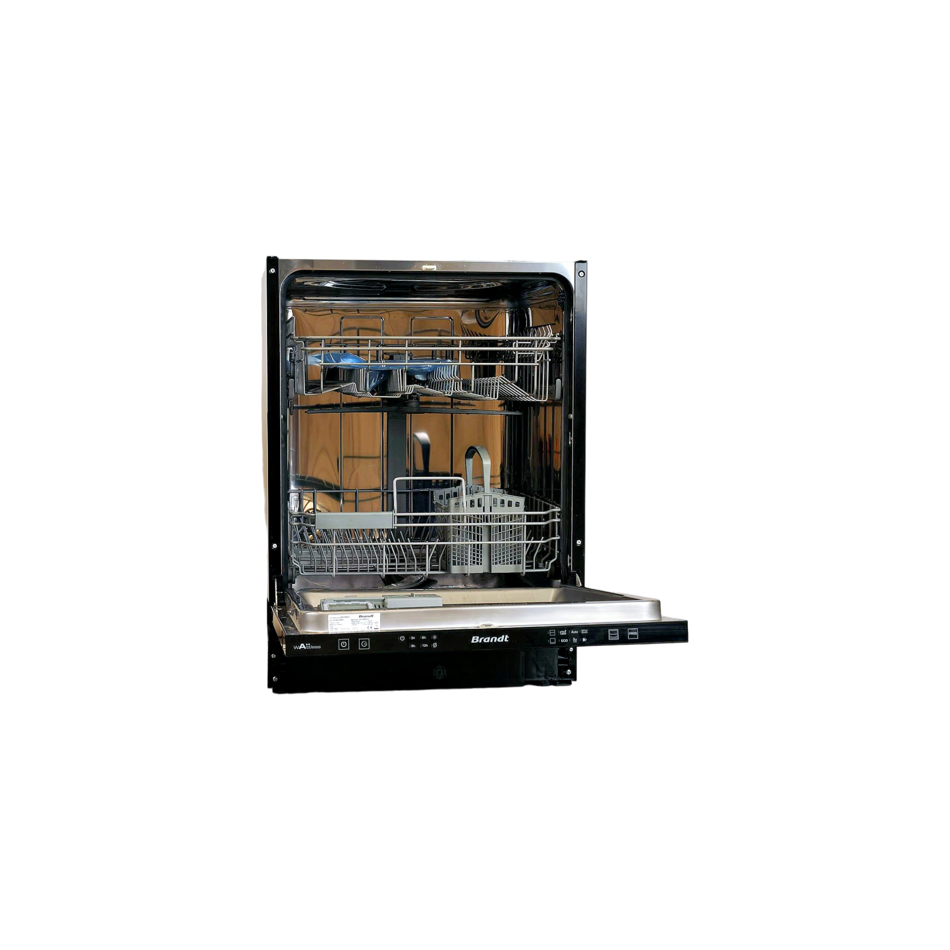 Lave-Vaisselle Encastrable 13 Cvts Reconditionné BRANDT VH1505J : vue de l'intérieur