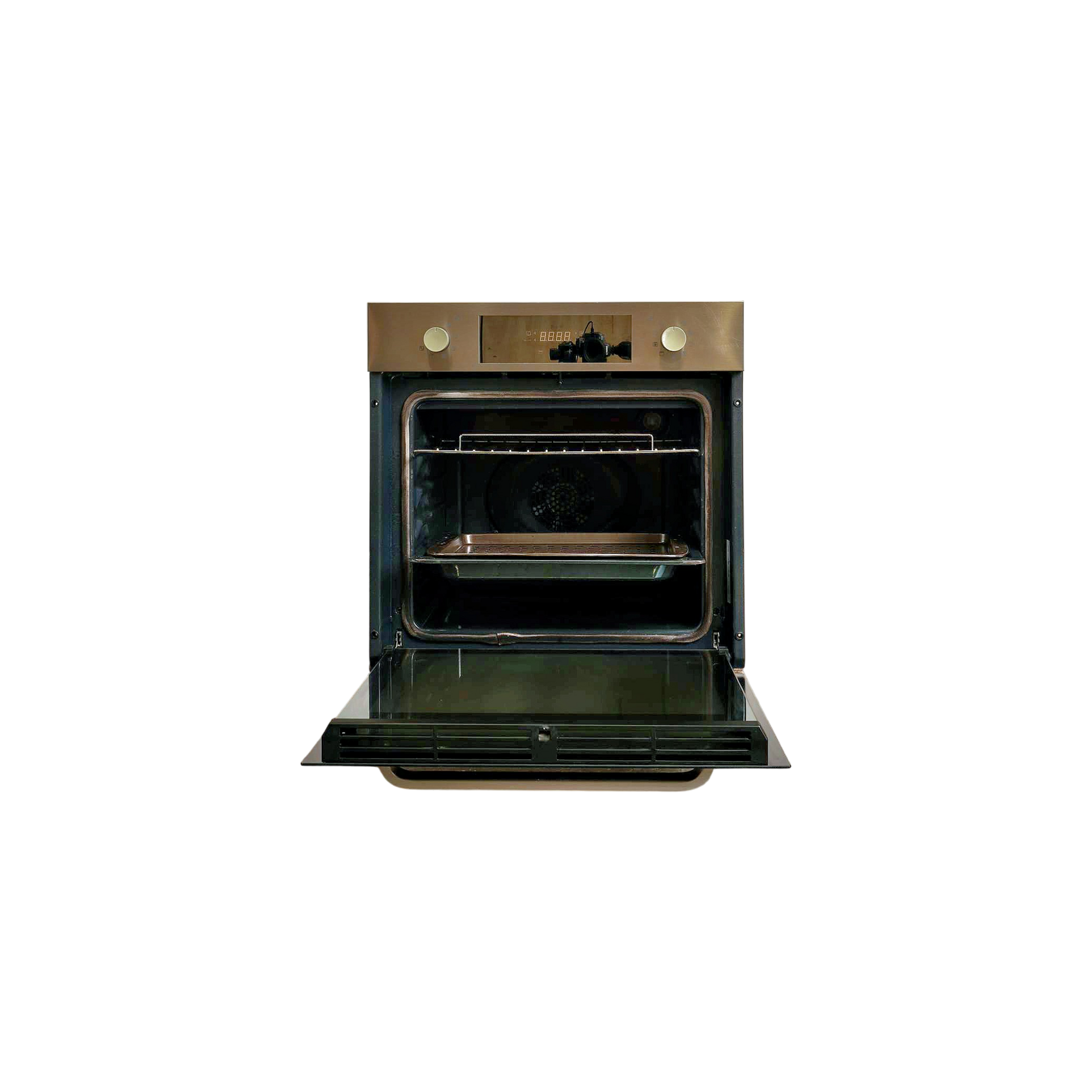 Four Chaleur Tournante 65 L Reconditionné ROSIERES RFS 5500 PNX : vue de l'intérieur