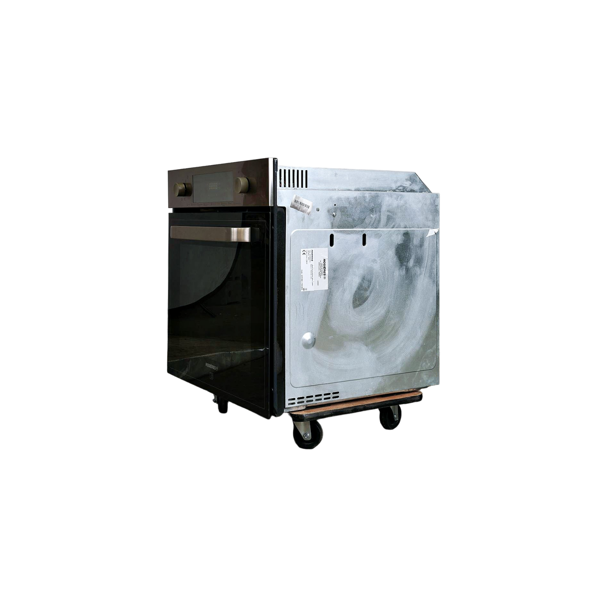 Four Chaleur Tournante 65 L Reconditionné ROSIERES RFS 5500 PNX : vue du côté gauche
