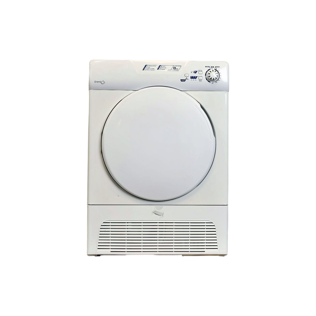 Seche-Linge Condensation 8 kg Reconditionné CANDY GCC580NB : vue de face