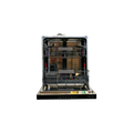 Lave-Vaisselle Encastrable 14 Cvts Reconditionné WHIRLPOOL WBC3C34PB : vue de l'intérieur