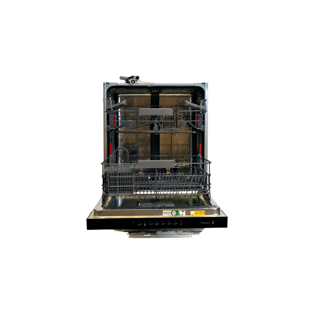 Lave-Vaisselle Encastrable 14 Cvts Reconditionné WHIRLPOOL WBC3C34PB : vue de l'intérieur