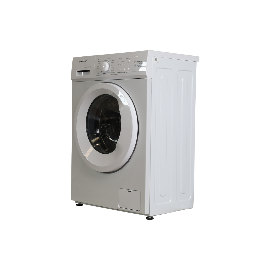 Lave-Linge Hublot 6 kg Reconditionné SCHNEIDER SCFL6100 : vue du côté droit