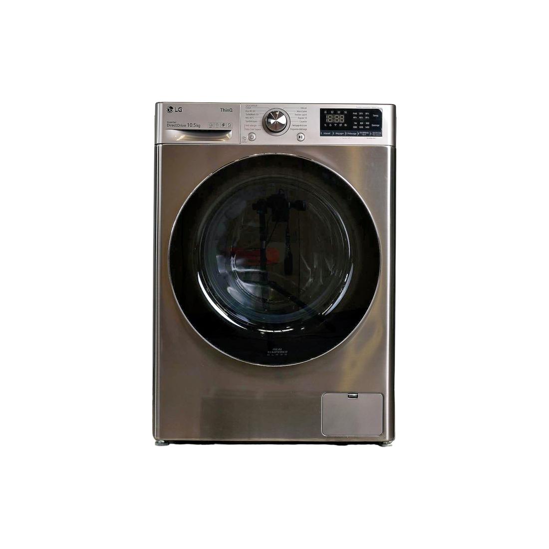 Lave-Linge Hublot 10.5 kg Reconditionné LG F14V52IXS : vue de face