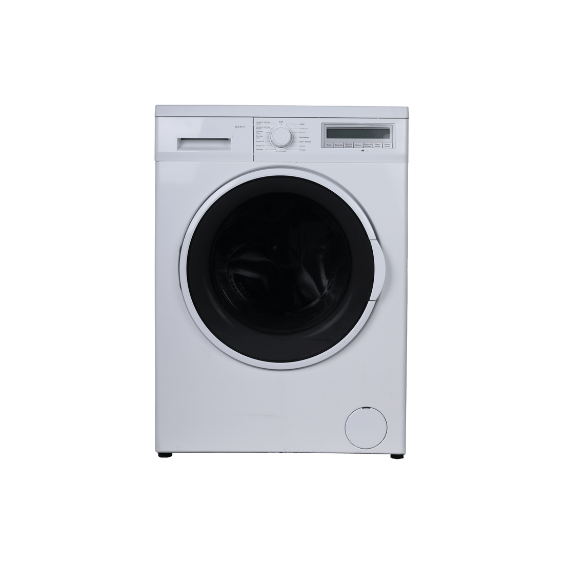 Lave-Linge Sechant 8 kg Reconditionné ESSENTIEL B ELS-861B : vue de face