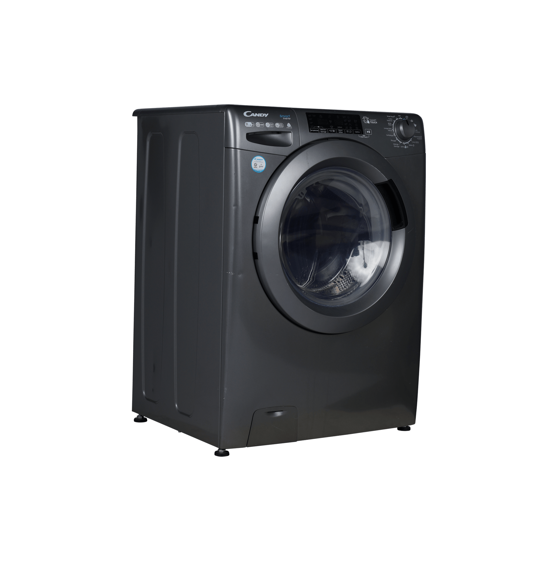 Lave-Linge Sechant 9 kg Reconditionné CANDY CSWS496TWMRRE-47 : vue du côté droit