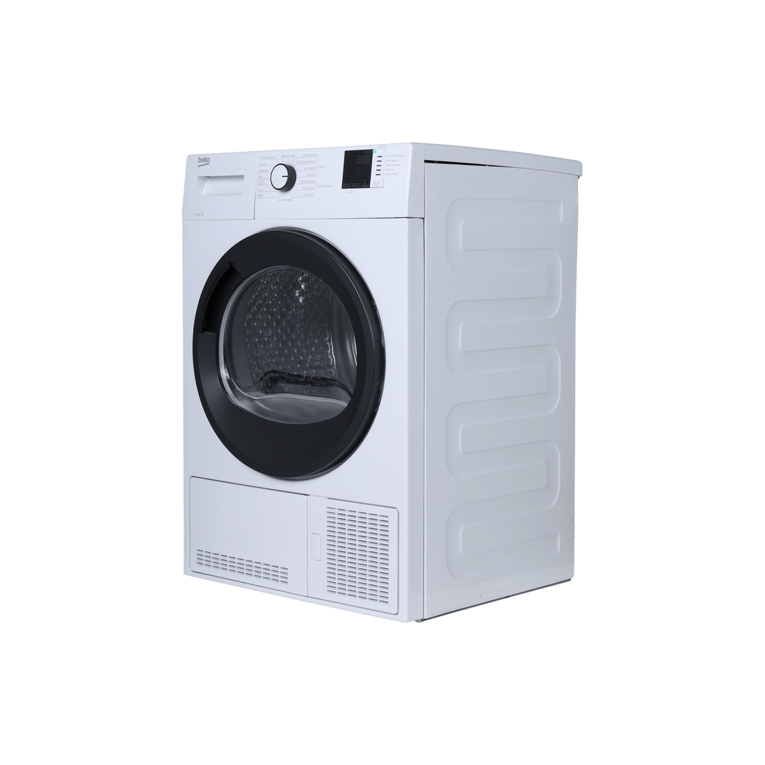 Seche-Linge Condensation 10 kg Reconditionné BEKO DBED10GWS : vue du côté droit