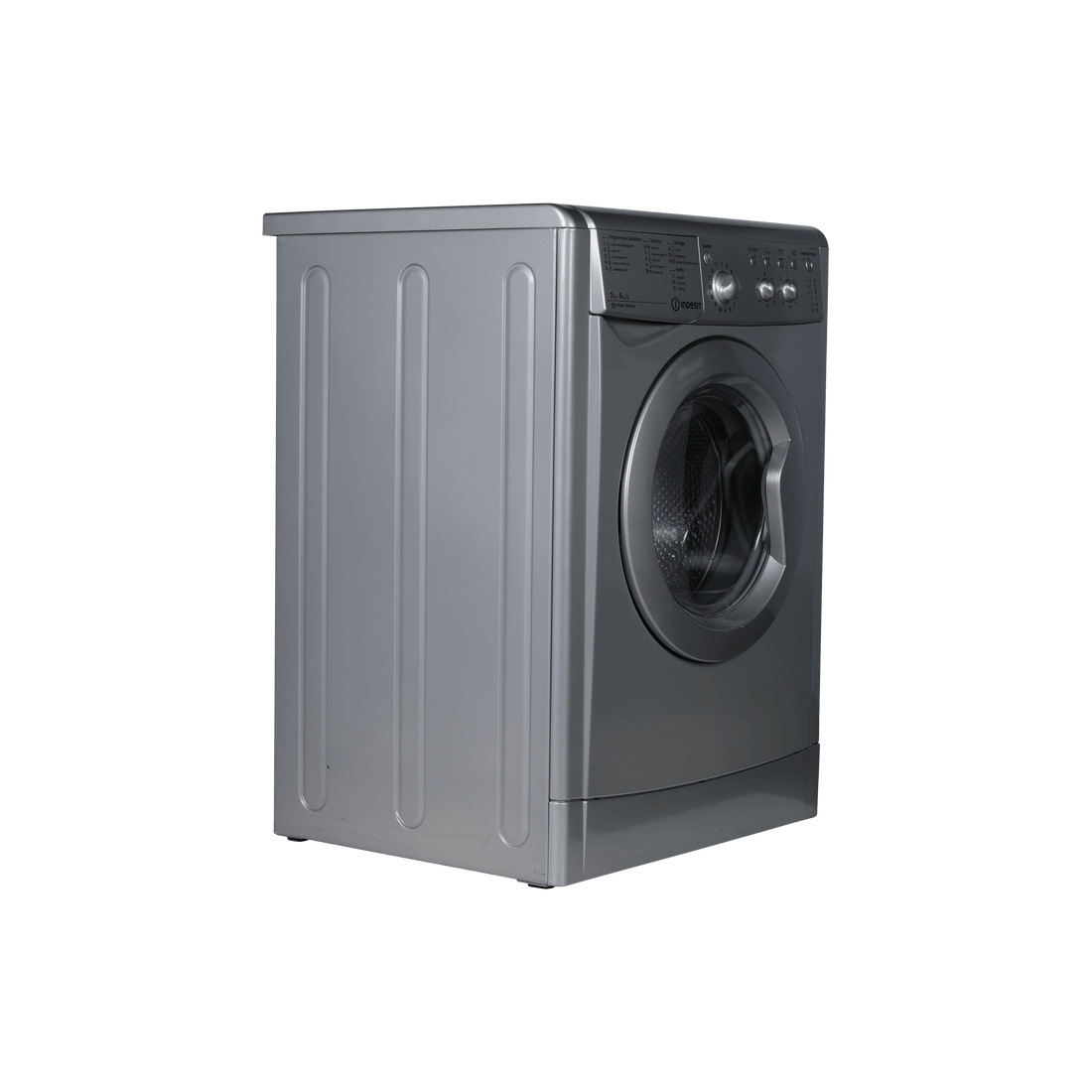 Lave-Linge Sechant 7 kg Reconditionné INDESIT IWDC-7145-S-FR : vue du côté gauche
