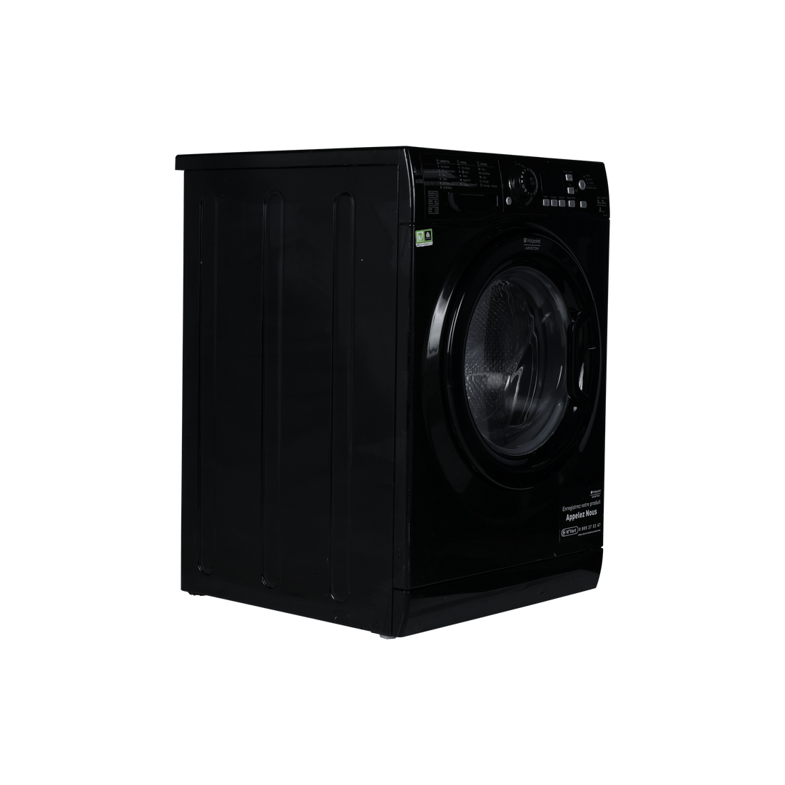Lave-Linge Sechant 9 kg Reconditionné HOTPOINT FDG 8640K FR : vue du côté gauche