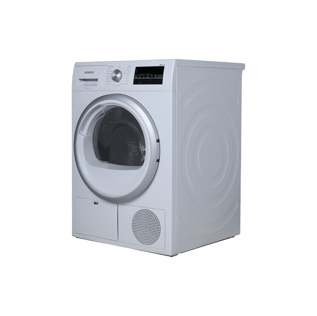 Seche-Linge Condensation 8 kg Reconditionné SIEMENS WT45G408FF : vue du côté gauche