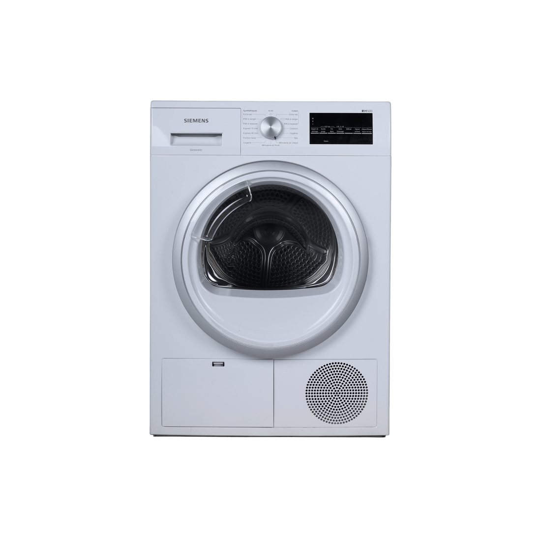Seche-Linge Condensation 8 kg Reconditionné SIEMENS WT45G408FF : vue de face